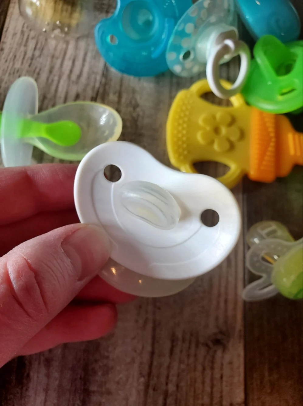 Baby Binkies Pacifiers Teethers Toothbrush Infant Feeding Utensil Bundle